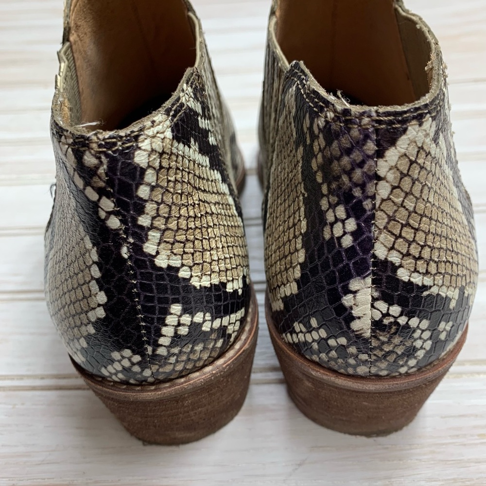 Madewell Python Print Ankle Boots - image 4